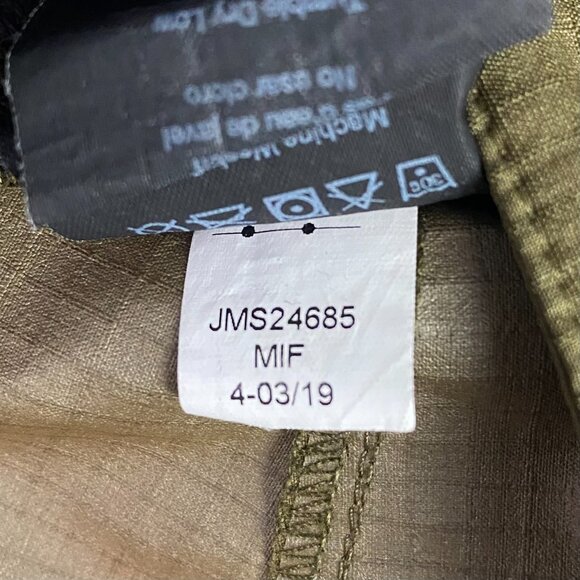 Merrell Shorts Men's 32 Olive Green Hiking Walking Outdoors Ripstop - Picture 7 of 12